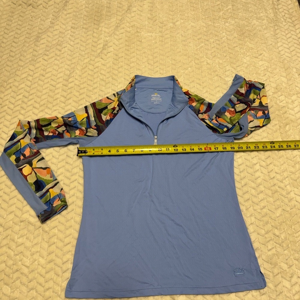 Colorful Long Sleeve Women's Top